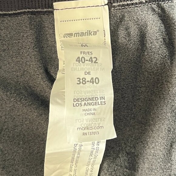 Marika Workout Leggings Size Medium Snake Print Sides - Picture 3 of 3